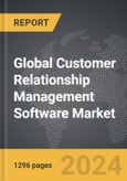 Customer Relationship Management (CRM) Software - Global Strategic Business Report- Product Image