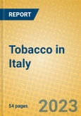 Tobacco in Italy- Product Image