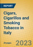 Cigars, Cigarillos and Smoking Tobacco in Italy- Product Image