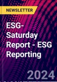 ESG-Saturday Report - ESG Reporting- Product Image