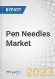 Pen Needles Market by Type (Standard Pen & Safety Pen Needles), Length (4mm, 5mm, 6mm, 8mm, 10mm, 12mm), Therapy (Insulin, GLP 1, Growth Hormone), and Mode of Purchase, End User, Unmet Needs, Key Stakeholders, Buying Criteria - Global Forecast to 2028- Product Image
