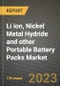 2023 Li ion, Nickel Metal Hydride and other Portable Battery Packs Market Report - Global Industry Data, Analysis and Growth Forecasts by Type, Application and Region, 2022-2028 - Product Thumbnail Image