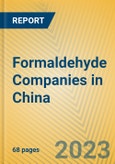 Formaldehyde Companies in China- Product Image