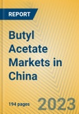 Butyl Acetate Markets in China- Product Image