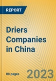 Driers Companies in China- Product Image