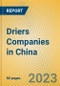 Driers Companies in China - Product Thumbnail Image