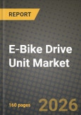 E-Bike Drive Unit Market Outlook 2026-2034: Market Share, and Growth Analysis by Product Type, Application- Product Image