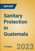 Sanitary Protection in Guatemala- Product Image