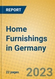 Home Furnishings in Germany- Product Image