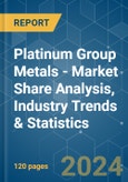 Platinum Group Metals - Market Share Analysis, Industry Trends & Statistics, Growth Forecasts 2019 - 2029- Product Image