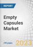 Empty Capsules Market by Type (Gelatin, Non-gelatin), Functionality (Immediate-Release, Sustained-Release, Delayed Release), Therapeutic Application, End User (Pharmaceutical, Nutraceutical, Cosmetic, Reference Laboratories) & Region - Global Forecasts to 2028- Product Image