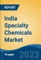 India Specialty Chemicals Market, Competition, Forecast and Opportunities, 2019-2029 - Product Image