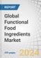 Global Functional Food Ingredients Market by Type (Probiotics, Protein & Amino Acids, Phytochemicals & Plant Extracts, Prebiotics, Omega-3 Fatty Acids, Carotenoids, Vitamins), Application, Source, Form, Health Benefits and Region - Forecast to 2029 - Product Image