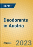 Deodorants in Austria- Product Image