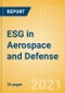 ESG (Environmental, Social, and Governance) in Aerospace and Defense - Thematic Research - Product Thumbnail Image