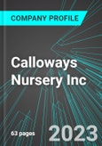 Calloways Nursery Inc (CLWY:PINX): Analytics, Extensive Financial Metrics, and Benchmarks Against Averages and Top Companies Within its Industry- Product Image