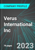 Verus International Inc (VRUS:PINX): Analytics, Extensive Financial Metrics, and Benchmarks Against Averages and Top Companies Within its Industry- Product Image