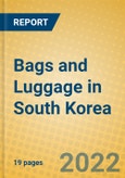 Bags and Luggage in South Korea- Product Image