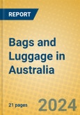 Bags and Luggage in Australia- Product Image