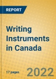 Writing Instruments in Canada- Product Image