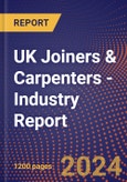 UK Joiners & Carpenters - Industry Report- Product Image
