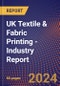 UK Textile & Fabric Printing - Industry Report - Product Image