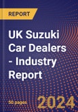 UK Suzuki Car Dealers - Industry Report- Product Image