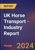 UK Horse Transport - Industry Report- Product Image