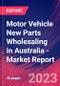 Motor Vehicle New Parts Wholesaling in Australia - Industry Market Research Report - Product Thumbnail Image