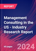 Management Consulting in the US - Industry Research Report- Product Image
