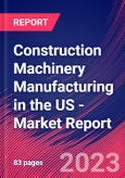 Construction Machinery Manufacturing in the US - Industry Market Research Report- Product Image