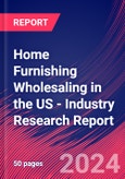 Home Furnishing Wholesaling in the US - Industry Research Report- Product Image