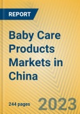 Baby Care Products Markets in China- Product Image