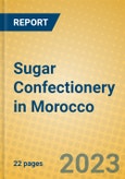 Sugar Confectionery in Morocco- Product Image