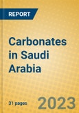 Carbonates in Saudi Arabia- Product Image