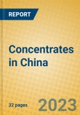 Concentrates in China- Product Image