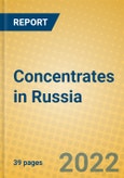 Concentrates in Russia- Product Image