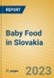 Baby Food in Slovakia - Product Image