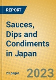Sauces, Dips and Condiments in Japan- Product Image