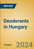 Deodorants in Hungary- Product Image