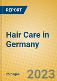 Hair Care in Germany- Product Image