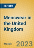 Menswear in the United Kingdom- Product Image