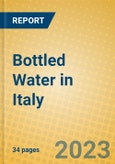 Bottled Water in Italy- Product Image