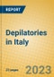Depilatories in Italy - Product Image
