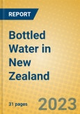 Bottled Water in New Zealand- Product Image