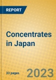 Concentrates in Japan- Product Image