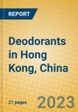 Deodorants in Hong Kong, China- Product Image