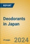 Deodorants in Japan - Product Image