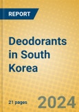 Deodorants in South Korea- Product Image