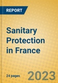 Sanitary Protection in France- Product Image